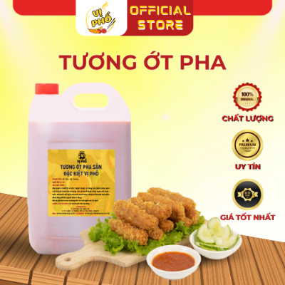 TƯƠNG ỚT PHA SẴN (Can 5l)