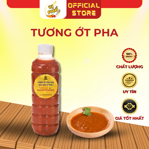 TƯƠNG ỚT PHA SẴN (chai 500ml)